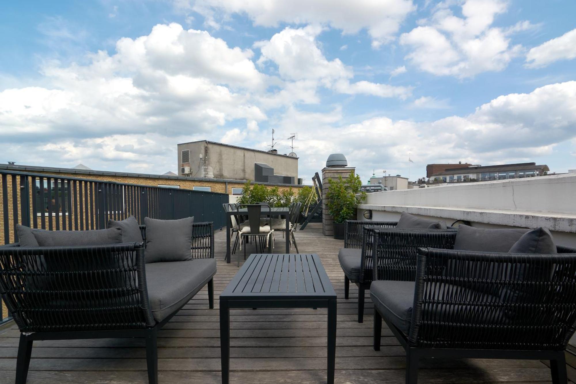 Luxury Penthouse - Private Balcony - Heart Of Copenhagen Copenhaga Exterior foto